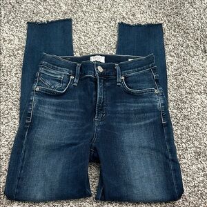 A Gold E Sophie Crop Skinny Jeans Sz 25